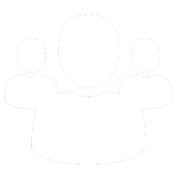graphic of three stick figure people